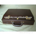 PU leather business men's briefcase